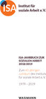 Buchcover ISA-Jahrbuch zur Sozialen Arbeit 2018/2019