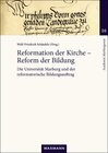 Buchcover Reformation der Kirche – Reform der Bildung