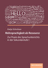 Buchcover Mehrsprachigkeit als Ressource