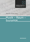 Buchcover Musik – Raum – Sozialität