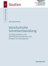 Buchcover Vorschulische Schreibentwicklung