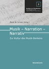 Buchcover Musik – Narration – Narrativ