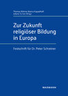 Buchcover Zur Zukunft religiöser Bildung in Europa