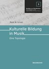 Buchcover Kulturelle Bildung in Musik