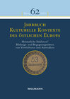Buchcover Jahrbuch Kulturelle Kontexte des östlichen Europa