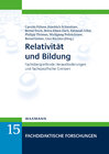 Buchcover Relativität und Bildung