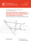 Buchcover Empirische Befunde zu Kompetenzen im Mathematikunterricht der Sekundarstufe 1 und Folgerungen für die Praxis