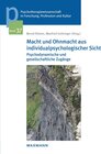 Buchcover Macht und Ohnmacht aus individualpsychologischer Sicht