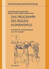 Buchcover Das Programm des realen Humanismus