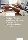 Buchcover Digitale Bildung im Lehramtsstudium während der Corona-Pandemie