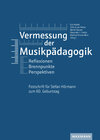 Buchcover Vermessung der Musikpädagogik