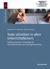 Buchcover Texte schreiben in allen Unterrichtsfächern