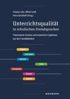 Buchcover Unterrichtsqualität in schulischen Fremdsprachen