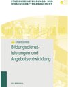 Buchcover Bildungsdienstleistungen und Angebotsentwicklung