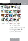 Buchcover Arbeitskreis Bild Druck Papier Gesamtregister 1981-2016