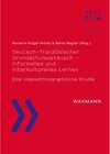 Buchcover Deutsch-französischer Grundschulaustausch - informelles und interkulturelles Lernen