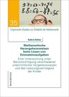 Buchcover Mathematische Herangehensweisen beim Lösen von Einmaleinsaufgaben - Kathrin Köhler (ePub)