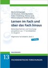 Buchcover Lernen im Fach und über das Fach hinaus