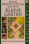 Buchcover Kleine Gärten RHS