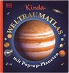 Buchcover Kinder-Weltraumatlas mit Pop-up-Planeten