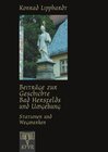 Buchcover Beiträge zur Geschichte Bad Hersfelds und Umgebung, Stationen und Wegmarken
