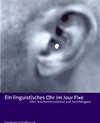 Buchcover Ein Linguistisches Ohr im Jour Fixe