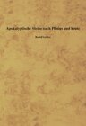 Buchcover Apokalyptische Steine nach Plinius und heute