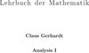 Buchcover Analysis I
