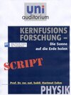 Buchcover Kernfusions-Forschung