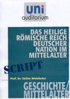 Buchcover Das heilige römisches Reich deutscher Nation im Mittelalter