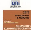 Buchcover Zeit - Vormoderne & Moderne