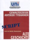 Buchcover Gewaltexzesse antiker Tyrannen