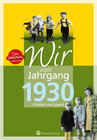 Buchcover Wir vom Jahrgang 1930 - Kindheit und Jugend