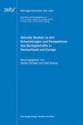 Buchcover Aktuelle Studien zu den Entwicklungen und Perspektiven des Bankgeschäfts in Deutschland und Europa