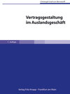 Buchcover Vertragsgestaltung im Auslandsgeschäft, 7. Auflage mit CD-ROM