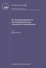 Buchcover Der Entwicklungsstand von Controllinginstrumenten in deutschen Krankenhäusern