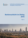 Buchcover Bankenaufsicht im Dialog 2016