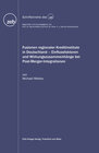 Buchcover Fusionen regionaler Kreditinstitute in Deutschland