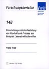 Buchcover Simulationsgestützte Gestaltung von Produkt und Prozess am Beispiel Laserstrahlschweissen