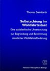 Buchcover Selbstachtung im Wohlfahrtsstaat