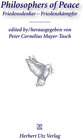 Buchcover Philosophers of Peace. Friedensdenker – Friedenskämpfer