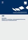Buchcover Methodik für die entwicklungs- und planungsbegleitende Generierung und Bewertung von Produktionsalternativen