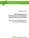 Buchcover Die Neuregelung des Firmenwerts nach International Financial Reporting Standards