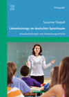 Buchcover Lehrertrainings im deutschen Sprachraum