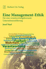 Buchcover Eine Management-Ethik