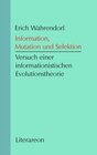 Buchcover Information, Mutation und Selektion
