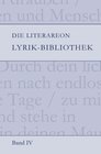 Buchcover Die Literareon Lyrik-Bibliothek – Band 4