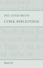 Buchcover Die Literareon Lyrik-Bibliothek – Band 9