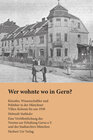 Buchcover Wer wohnte wo in Gern?