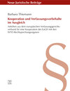 Buchcover Kooperation und Verfassungsvorbehalte im Ausgleich